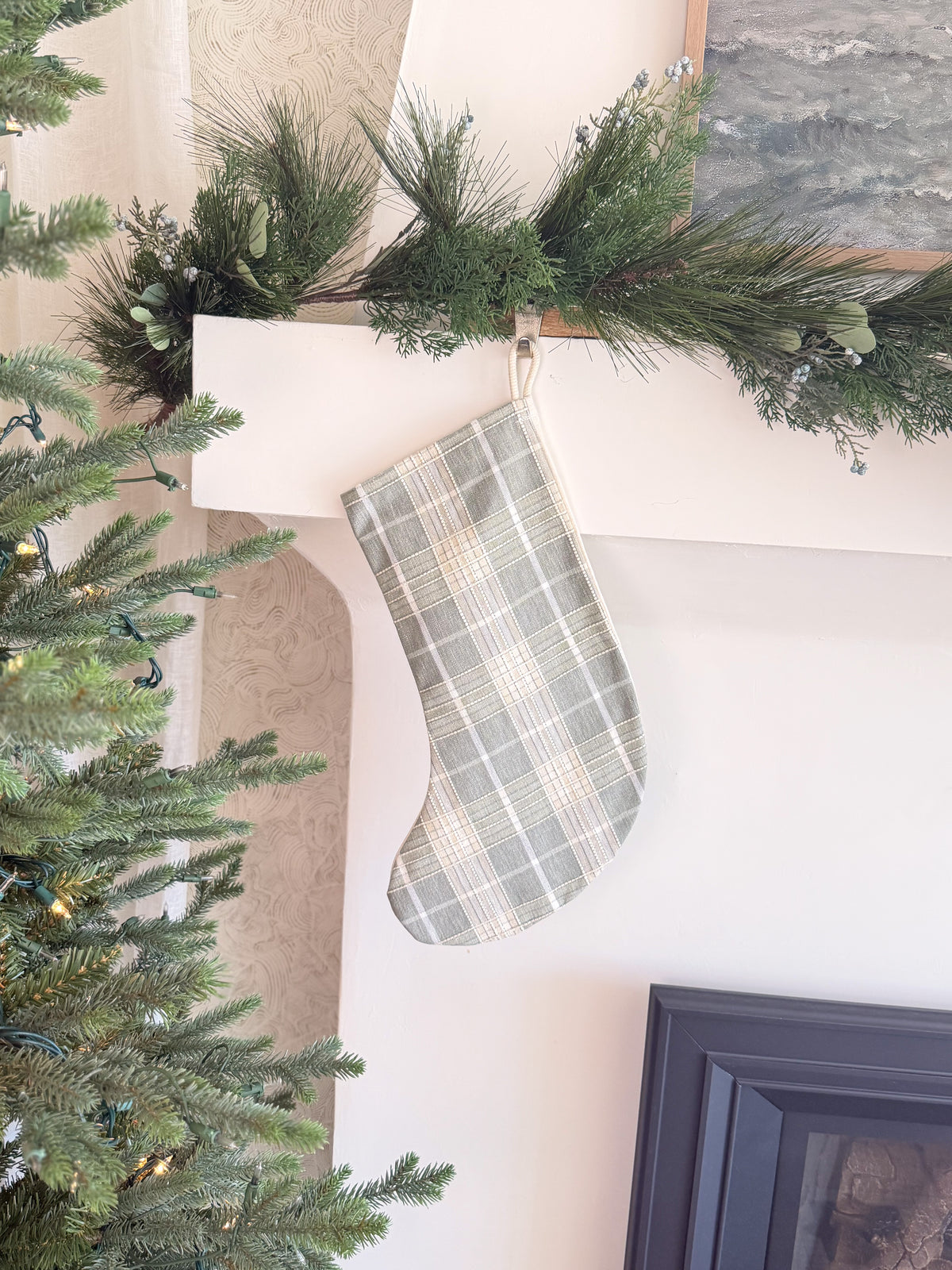 Torrey Pines Plaid Stocking