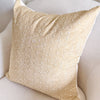 Solana Embroidered Swiss Dot Pillow Cover - Golden