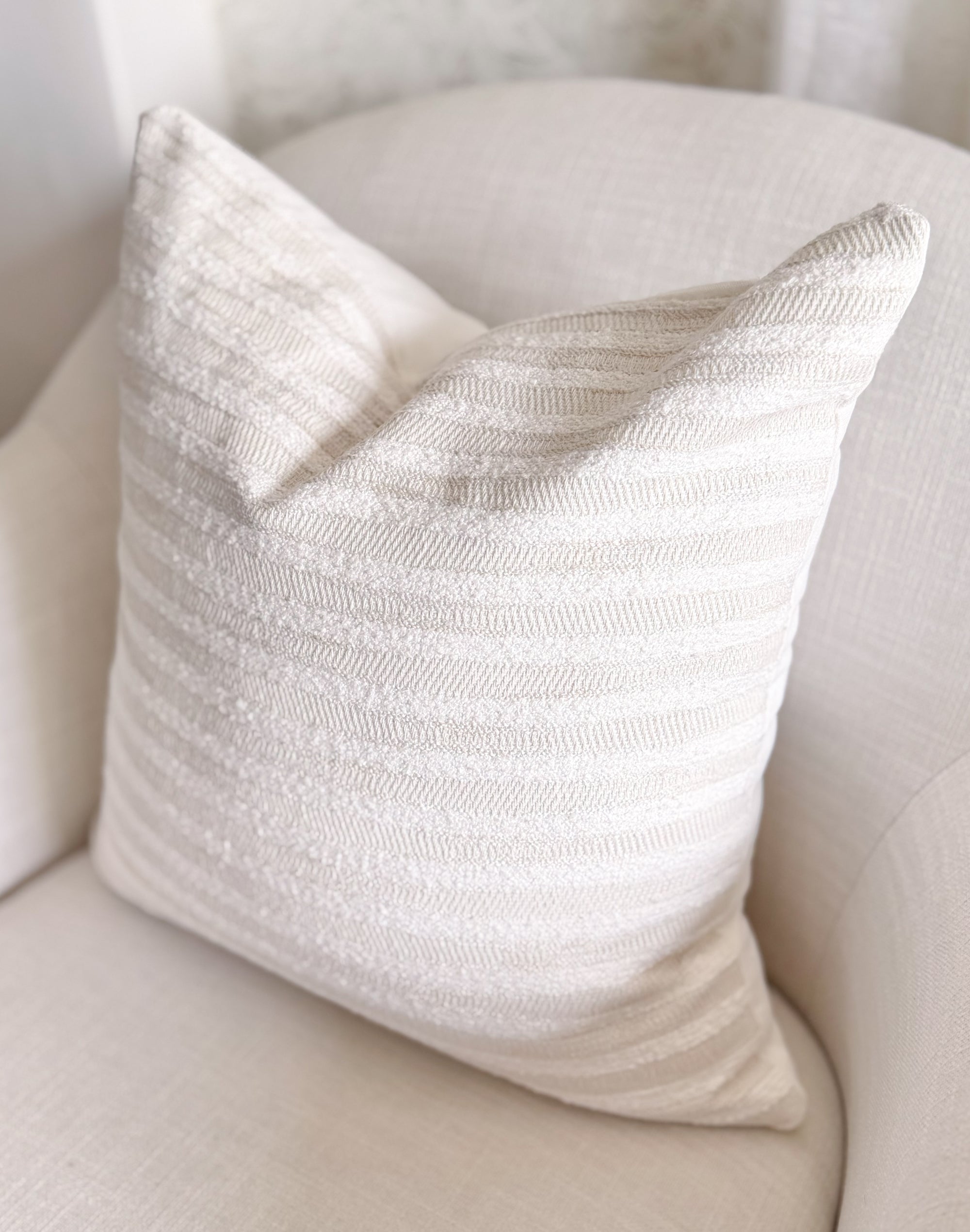 Del Mar Stripe Pillow Cover