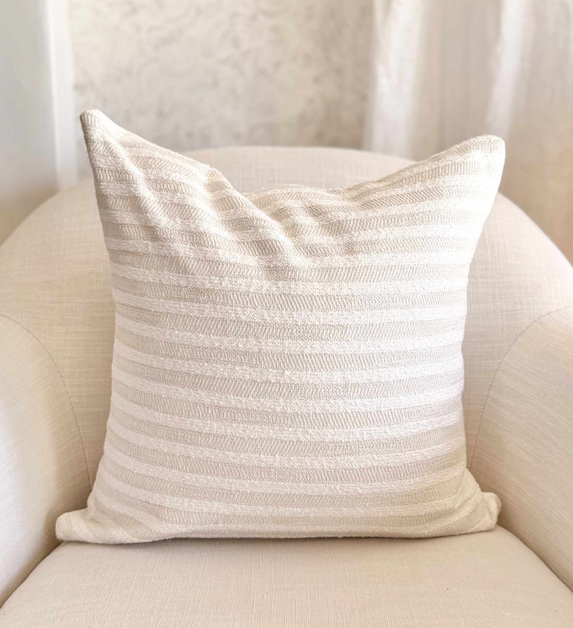 Del Mar Stripe Pillow Cover